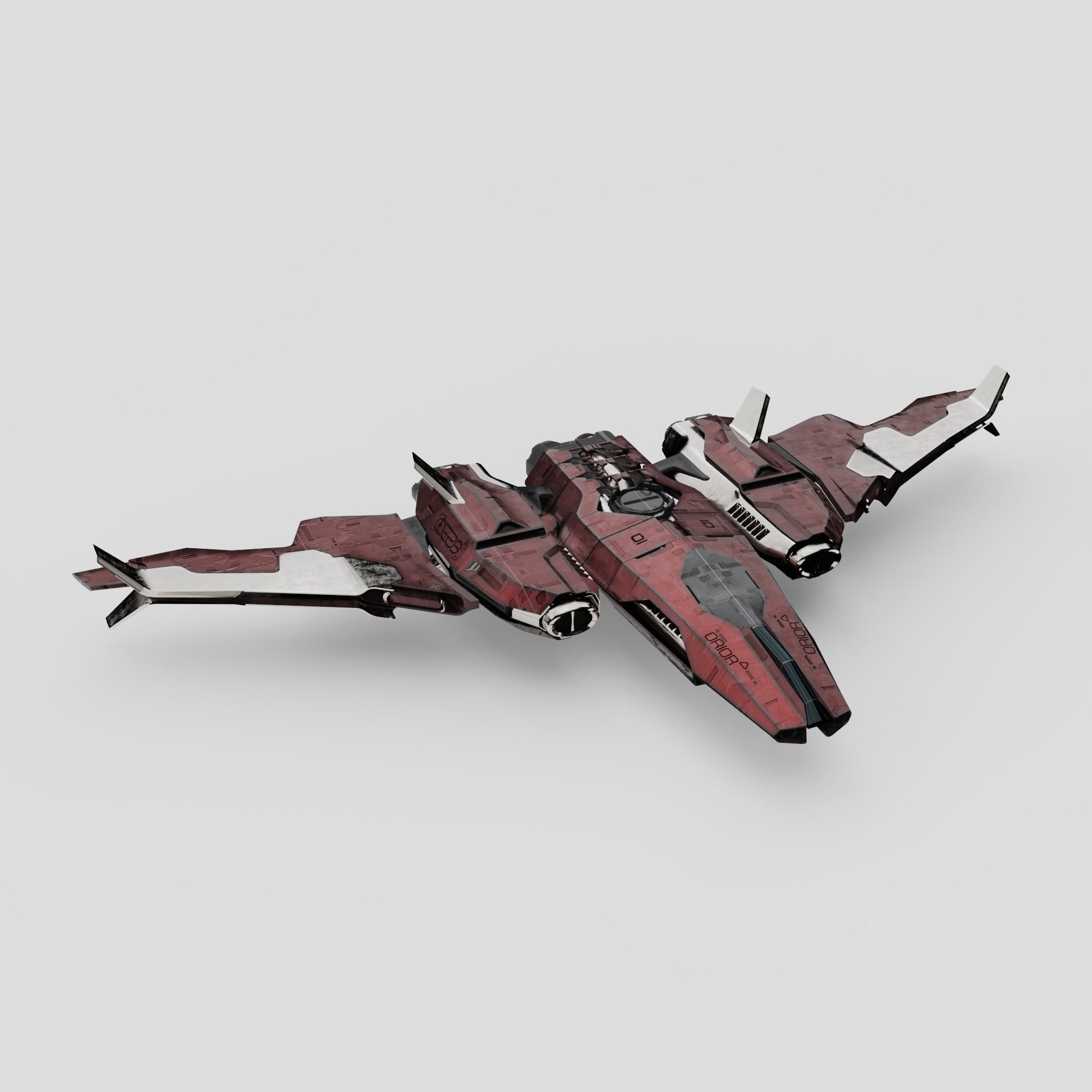 Mothership Orior Valkyrie 3D model_8