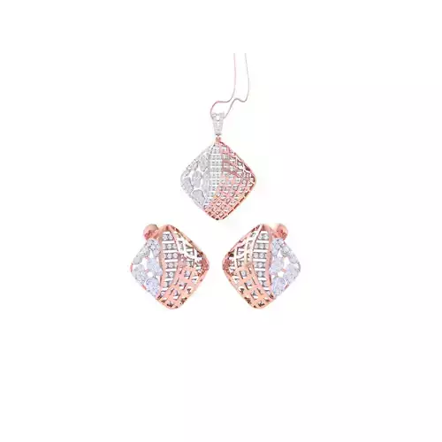 Earring Pendant Set 3dm STL OBJ FBX Renders Details