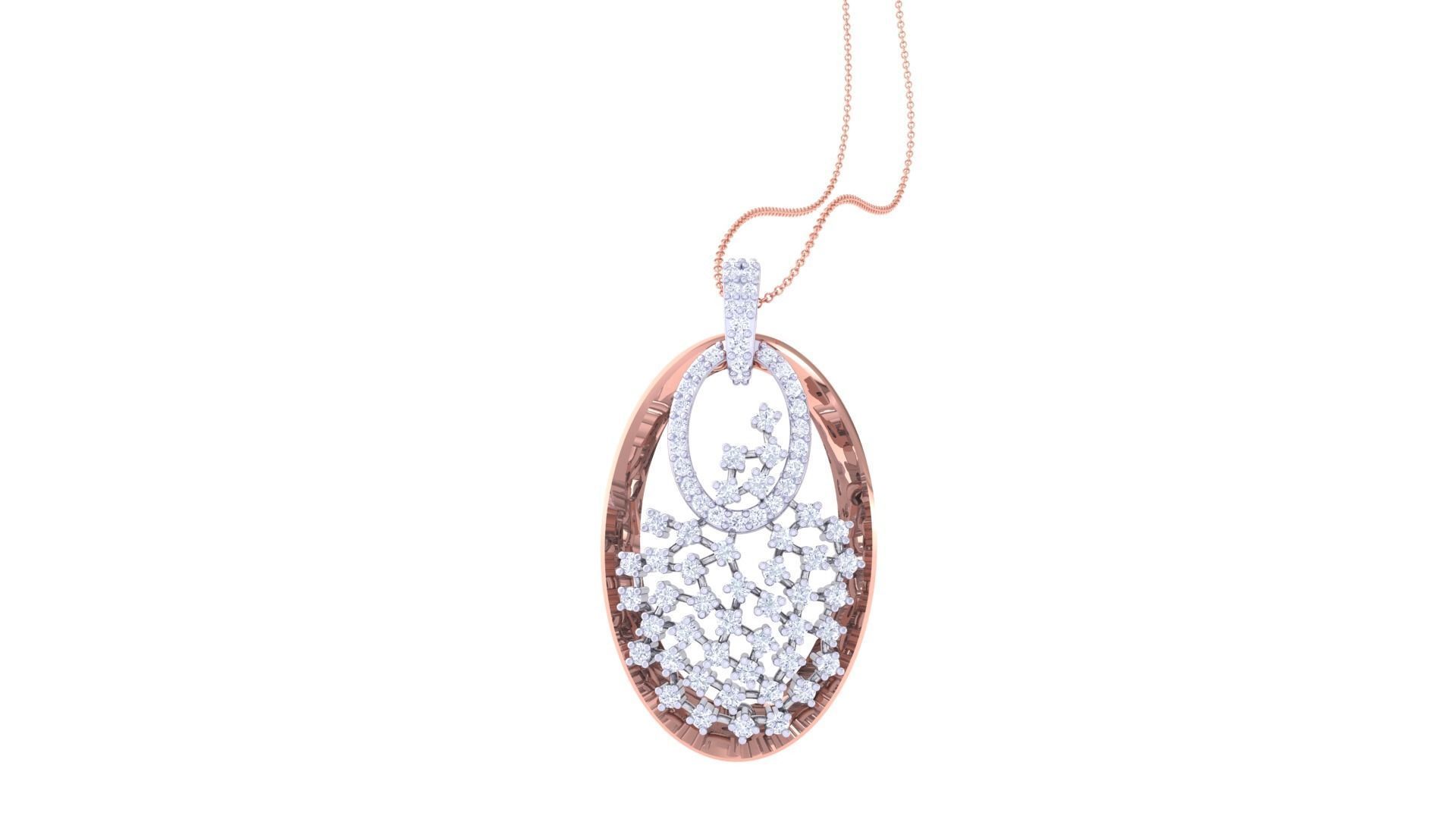 Earring Pendant Set 3dm STL OBJ FBX Renders Details 3D print model_6