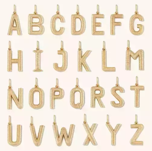 ABCD Pendant 3D Model Collection