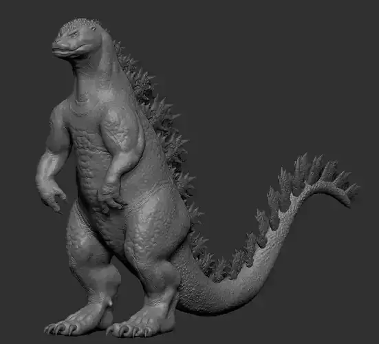 Stanzilla godzilla 3D print model