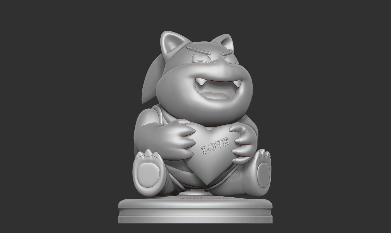 Cat Pom Pom 3D print model_16