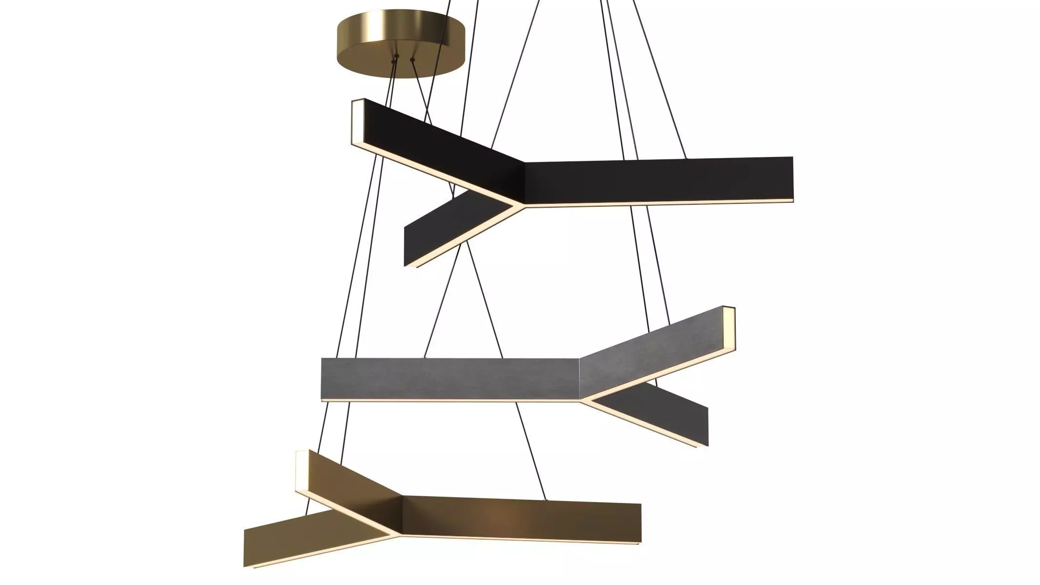 Resident - Tri Pendant 3D model_0