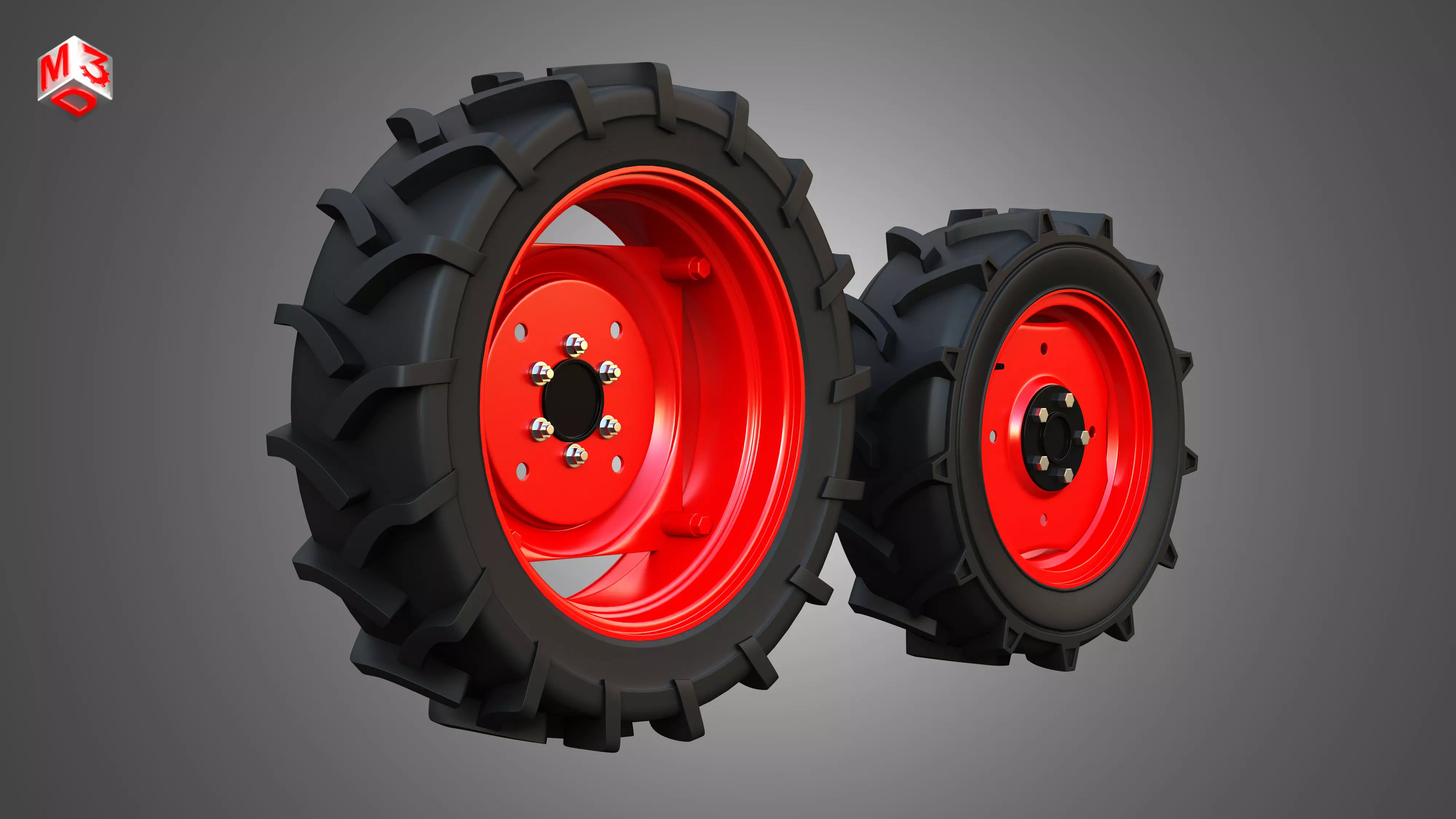 Jivo 365ti Wheel and Tire 3D model_0