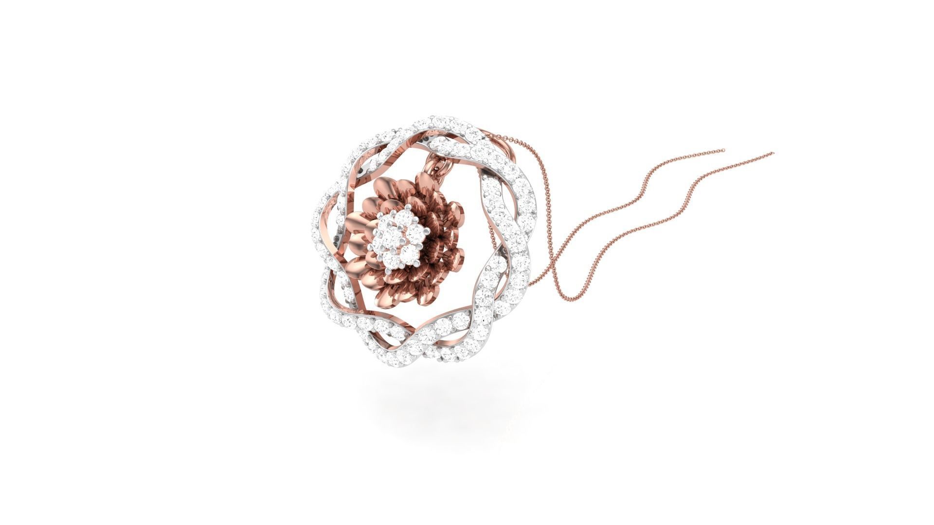 Earring Pendant Set 3dm STL OBJ FBX Renders Details 3D print model_9