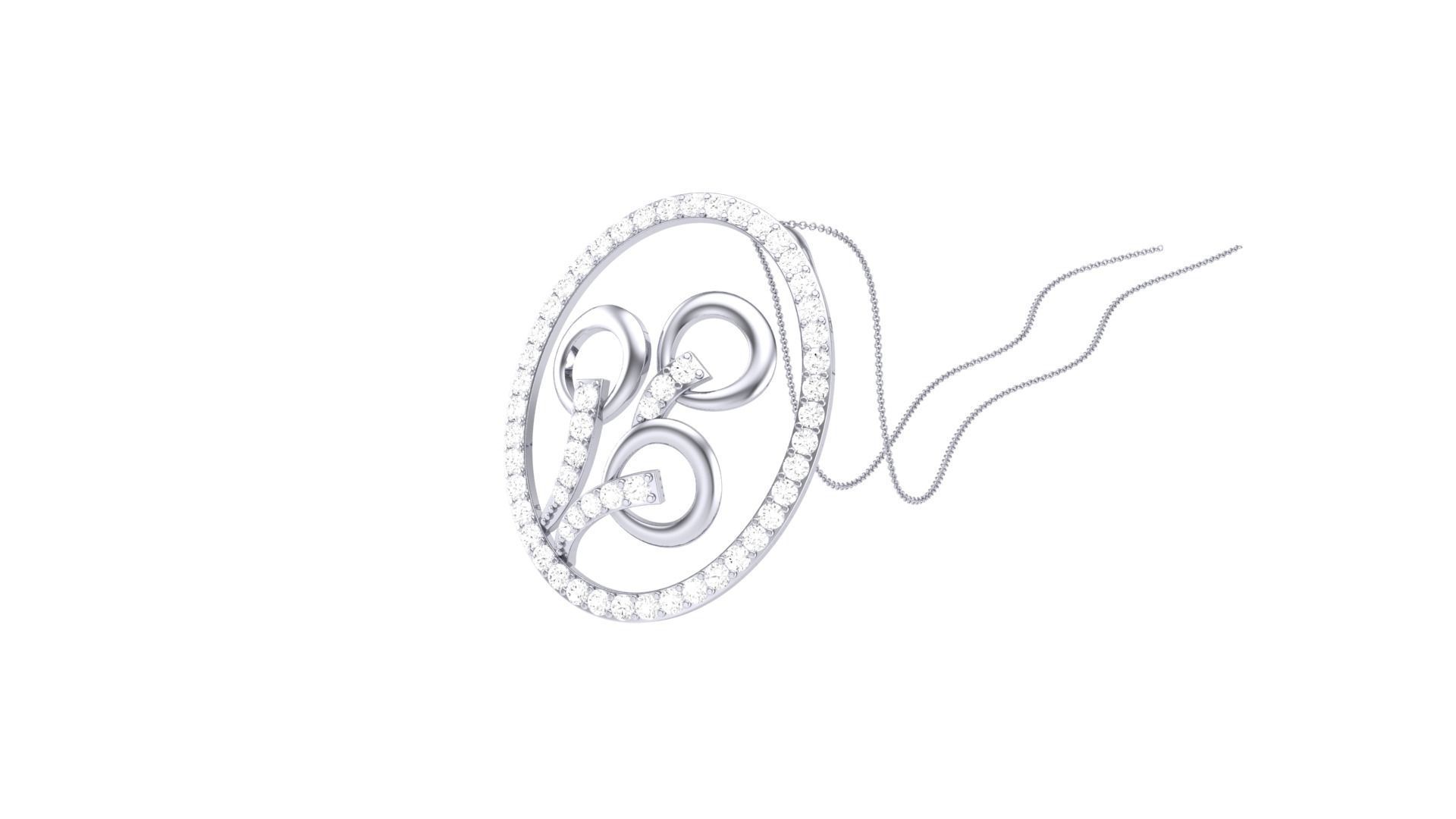 Earring Pendant Set 3dm STL OBJ FBX Renders Details 3D print model_9