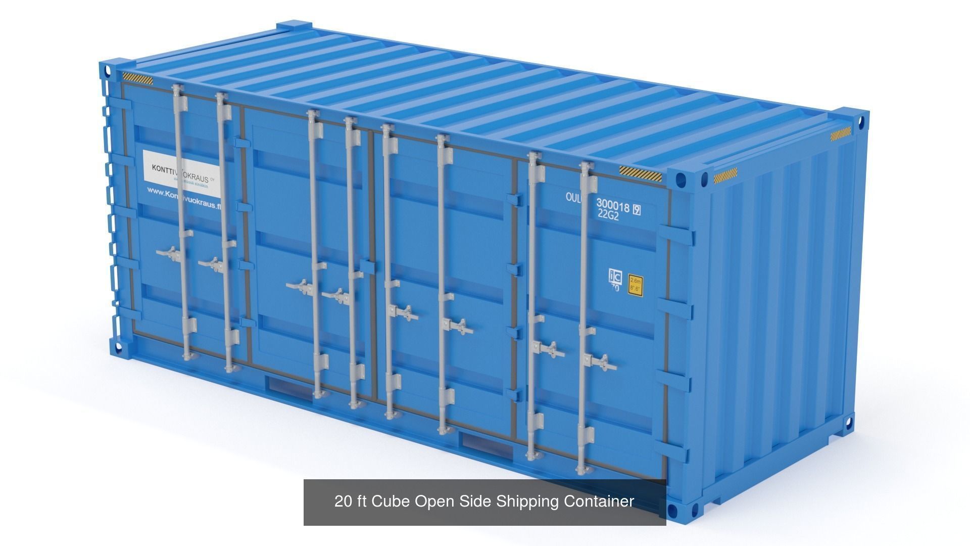 20 ft Cube Shipping Cargo Container Collection _5