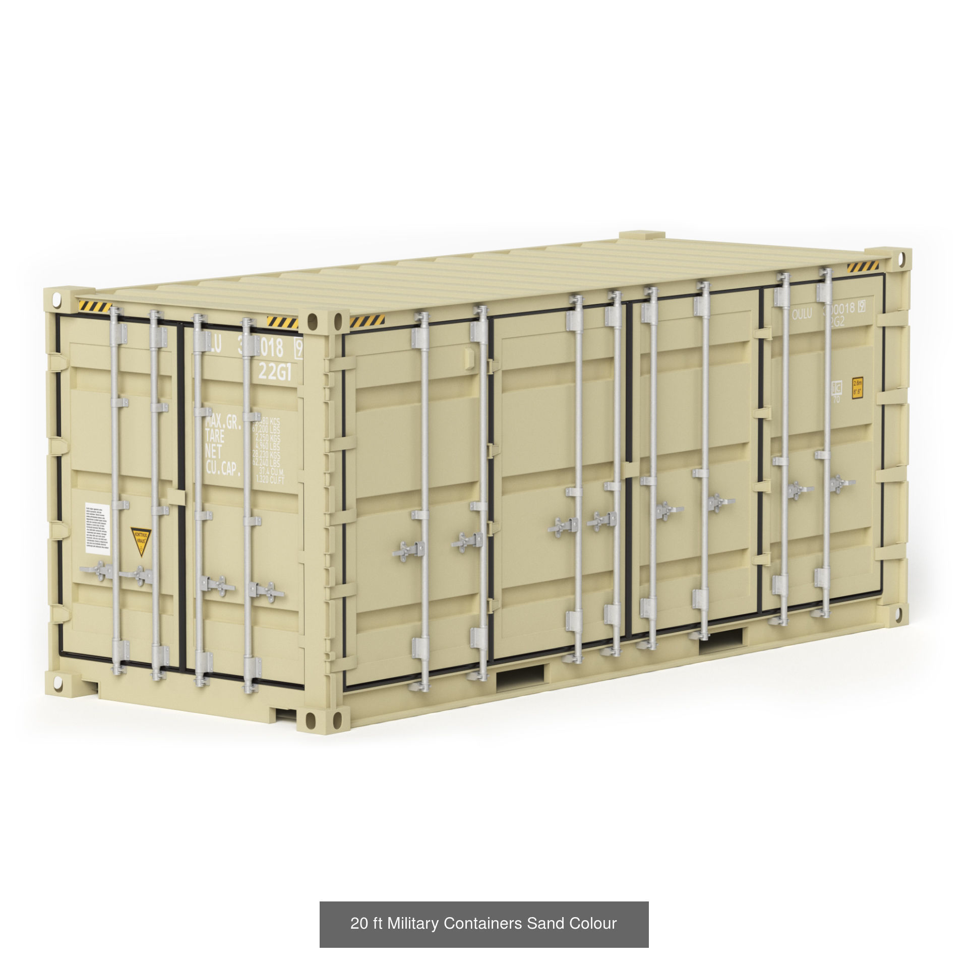 20 ft Cube Shipping Cargo Container Collection _3