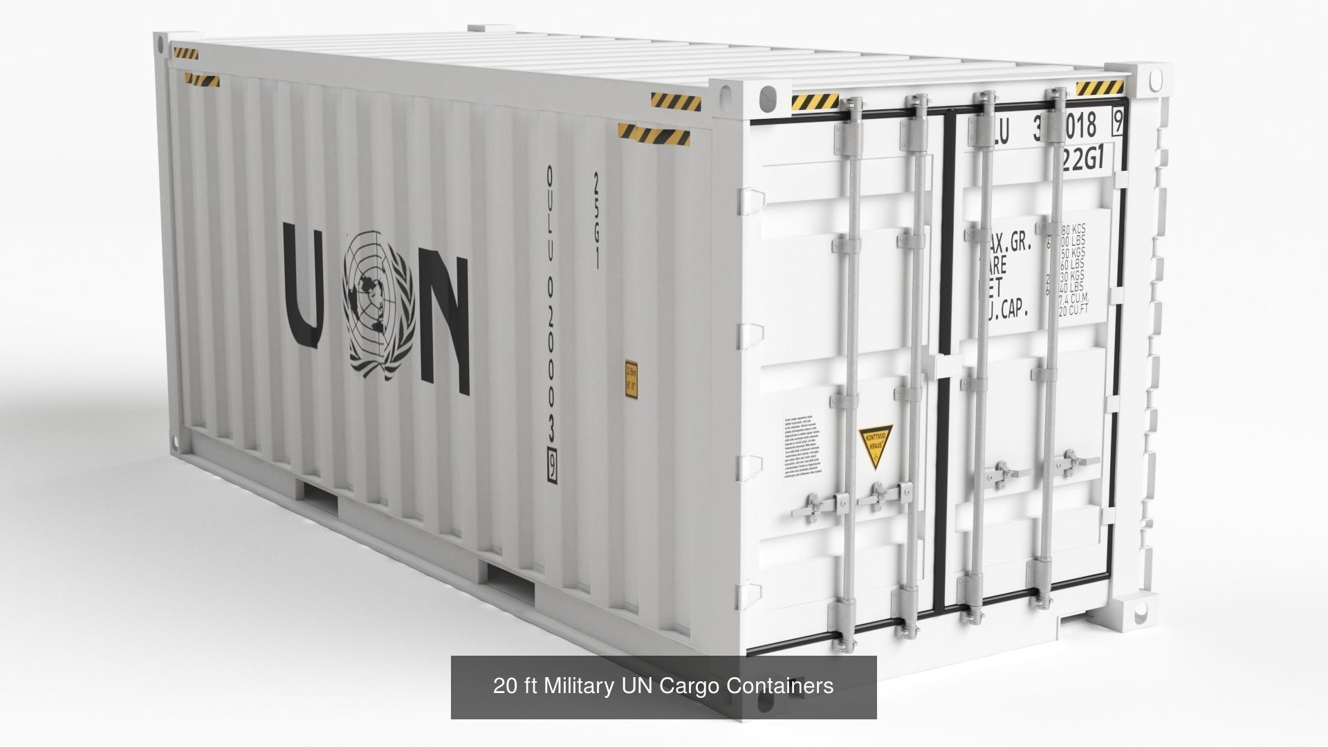 20 ft Cube Shipping Cargo Container Collection _4