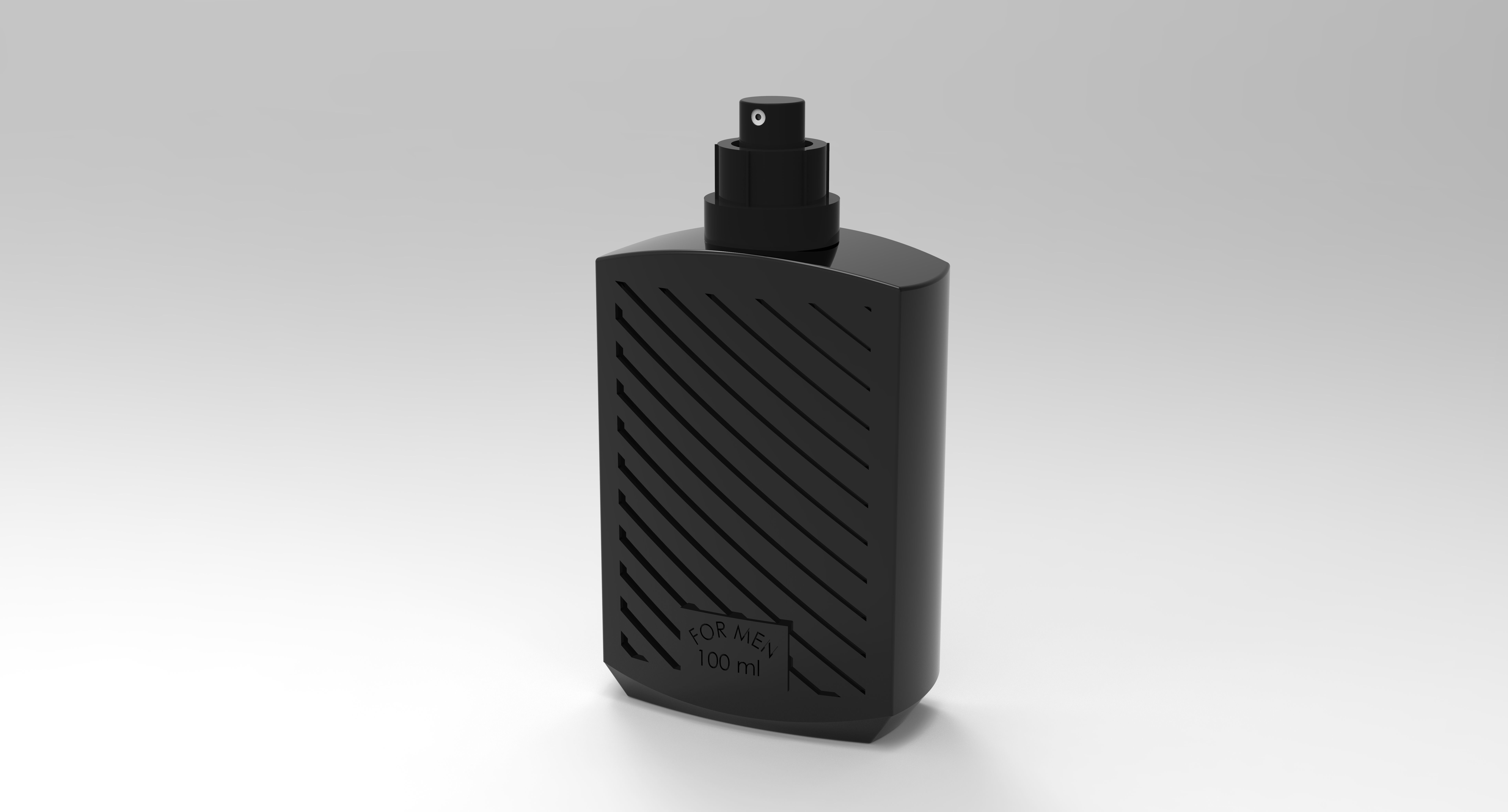 Perfume bottle 3D print model_2