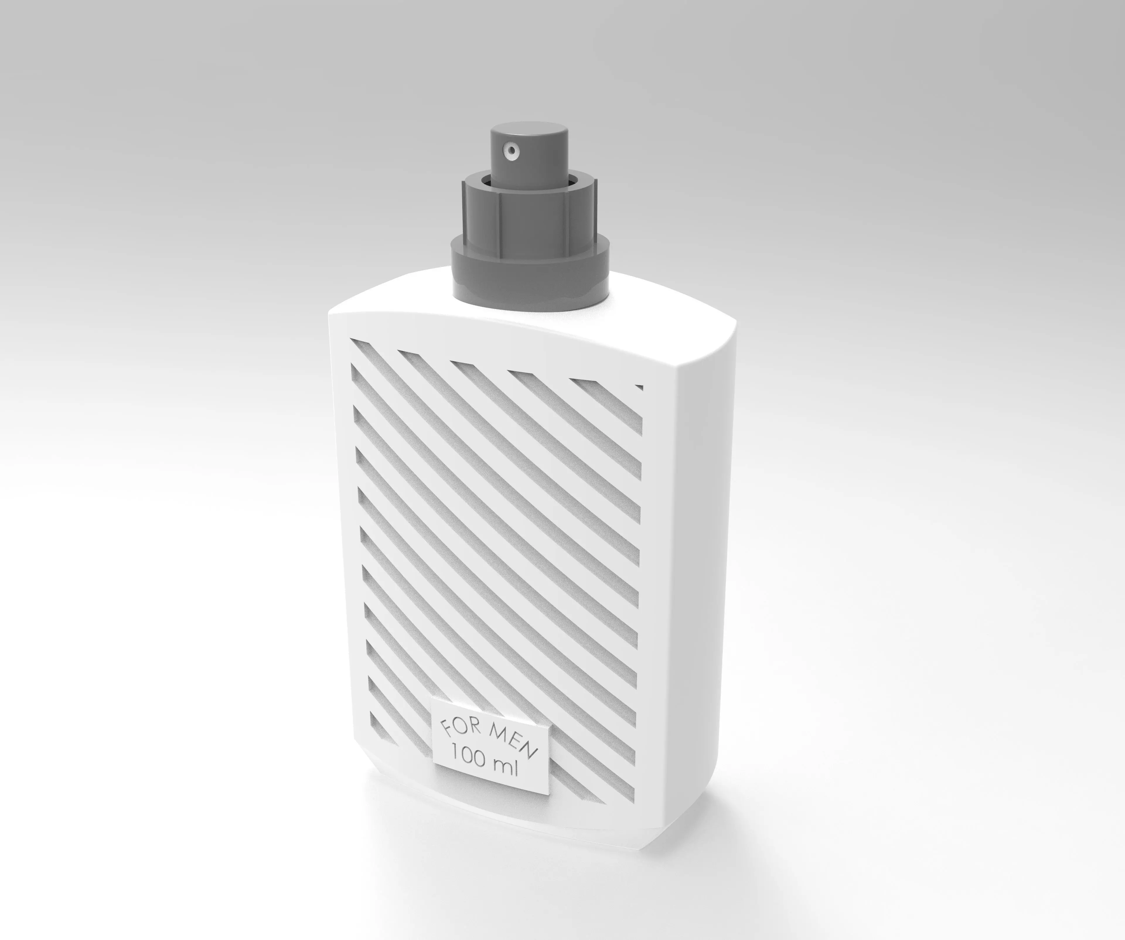 Perfume bottle 3D print model_0