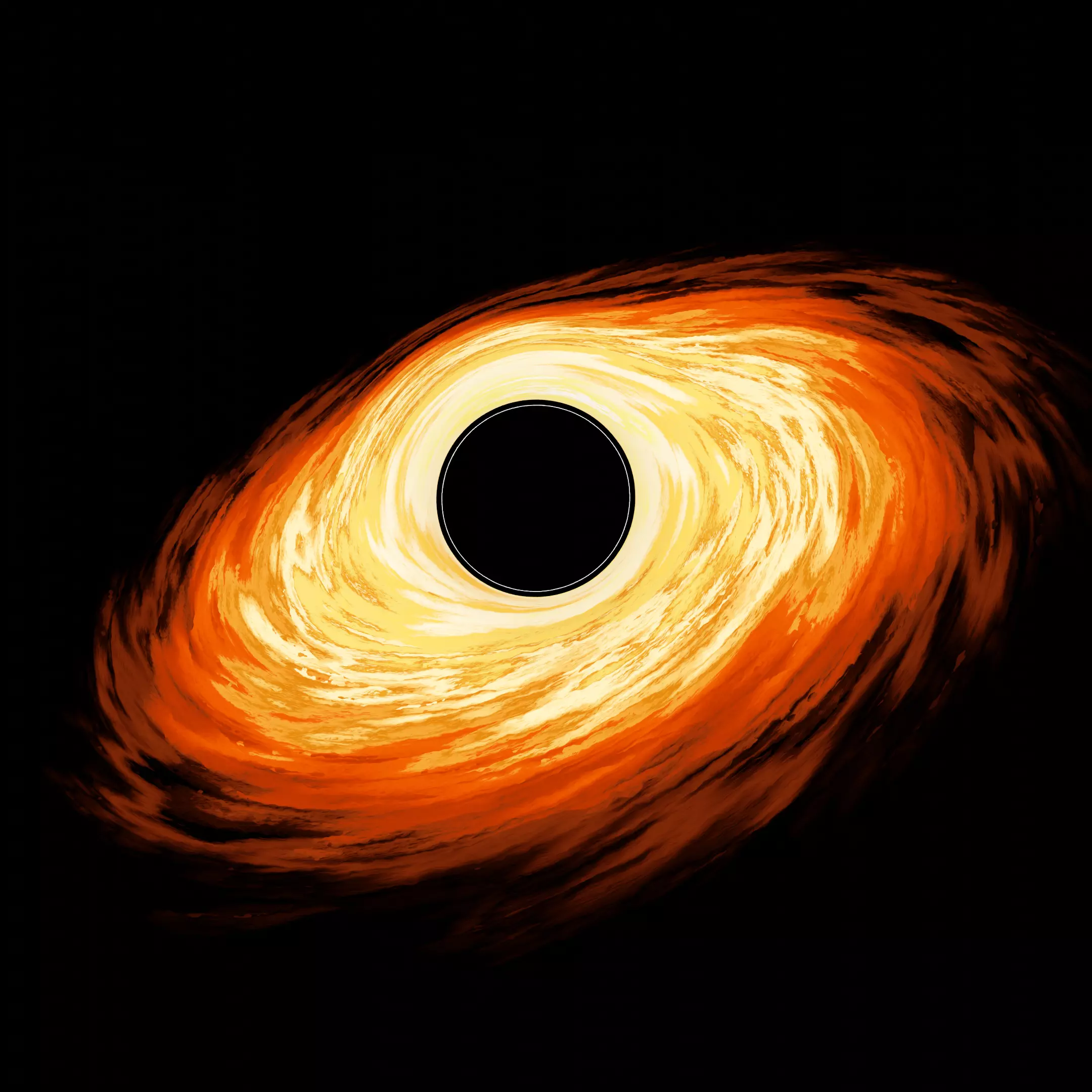Animated Blackhole Blender Project File 3D model_0