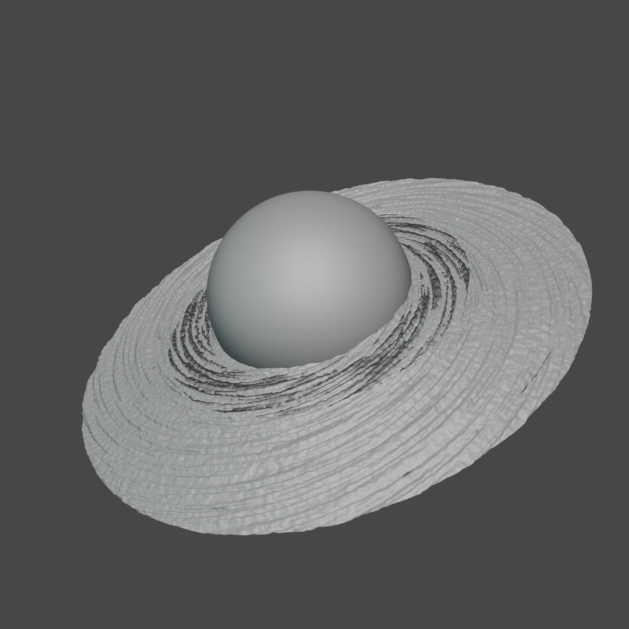 Animated Blackhole Blender Project File 3D model_5