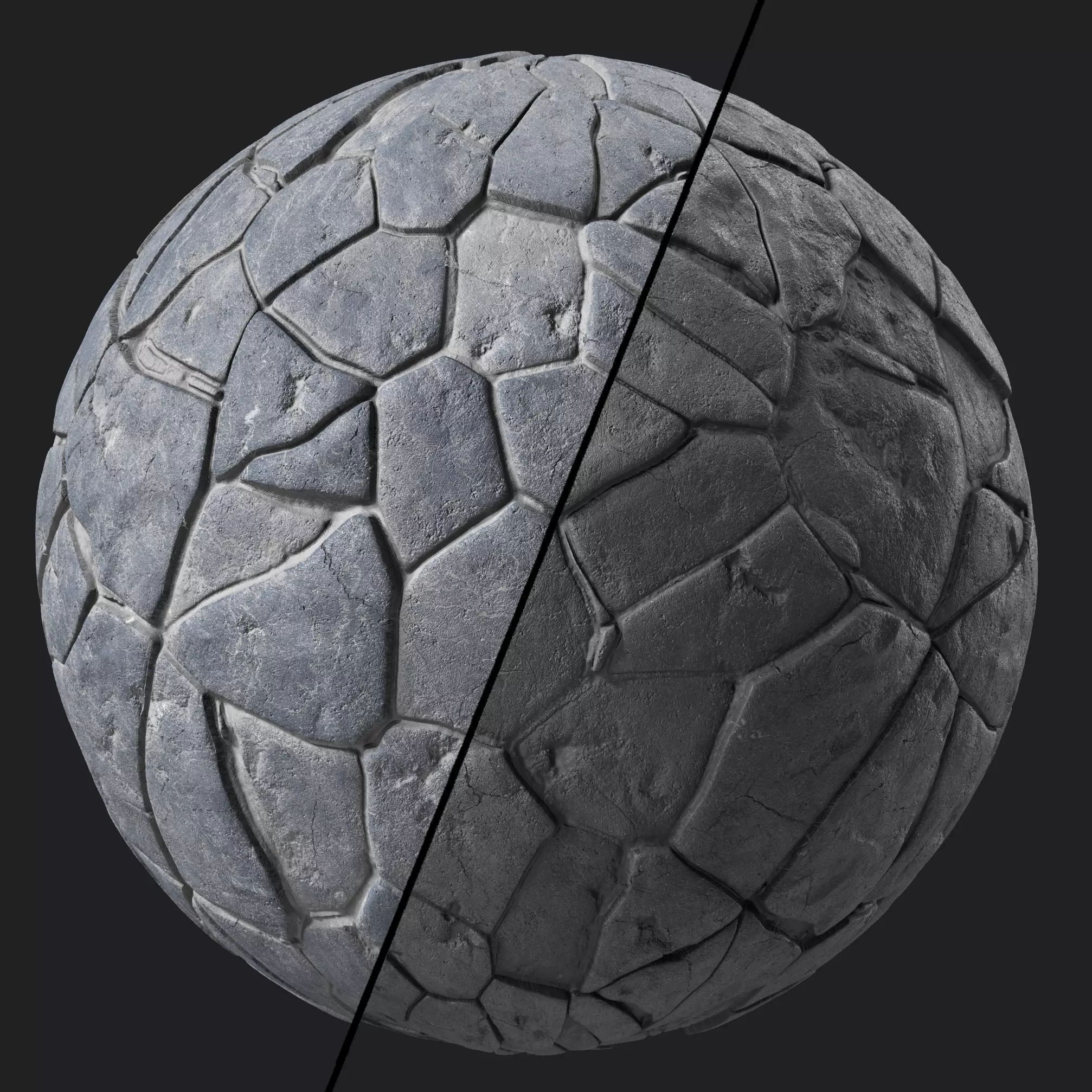Stone Wall Materials 53- Sbsar Pbr 4k Seamless Texture_0