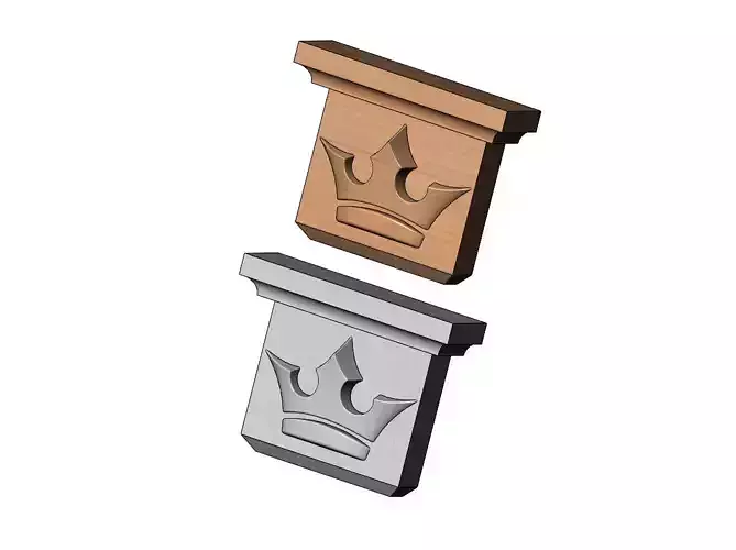 Neoclassical crown corbel and bracket