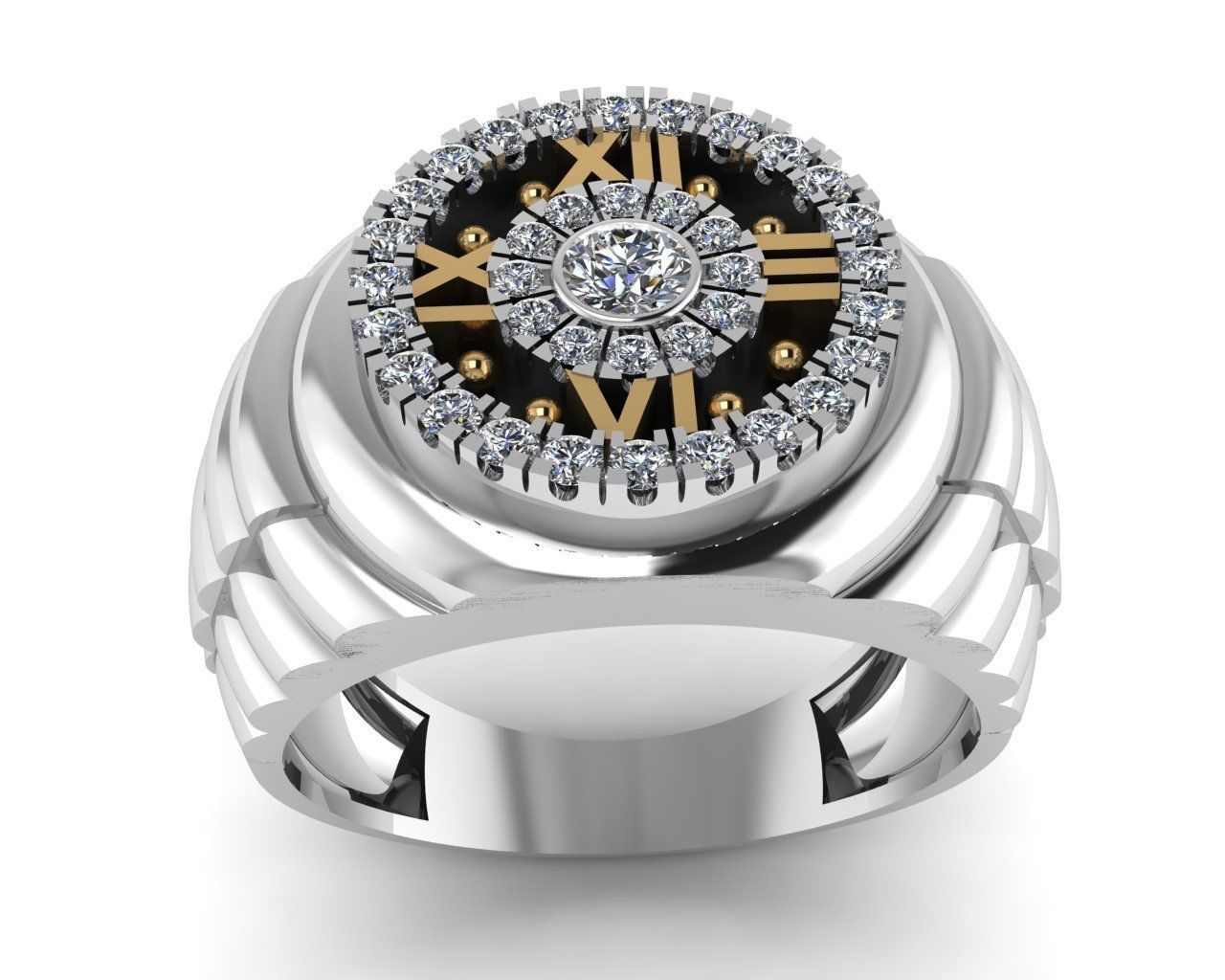 Watch Rings 3D print model_1