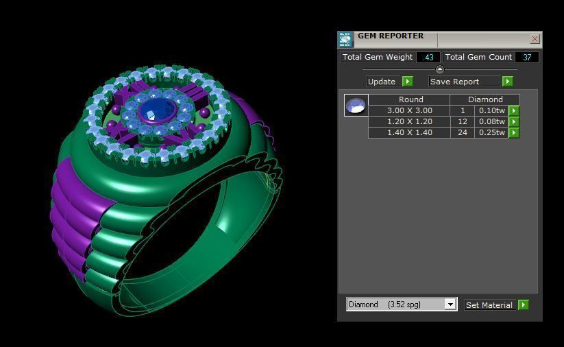 Watch Rings 3D print model_4