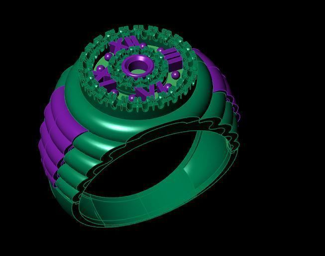 Watch Rings 3D print model_3