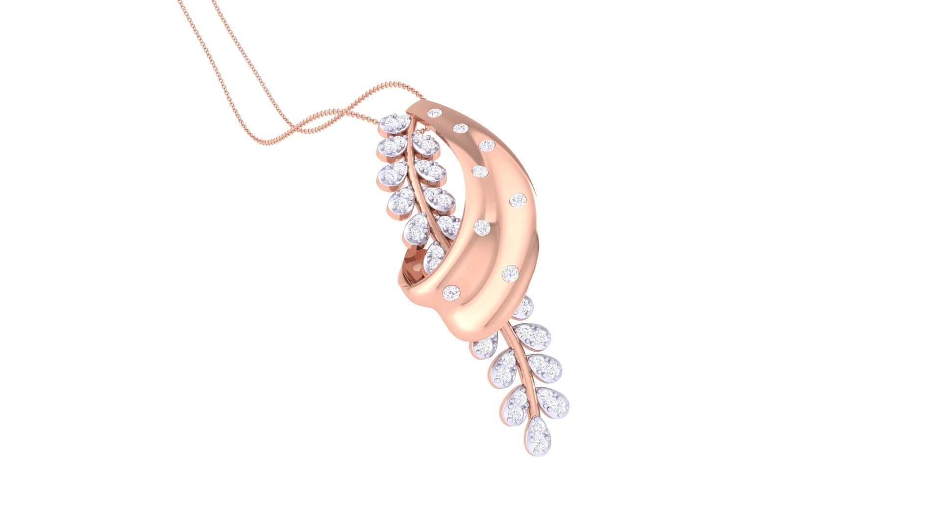 Earring Pendant Set 3dm STL OBJ FBX Renders Details 3D print model_10