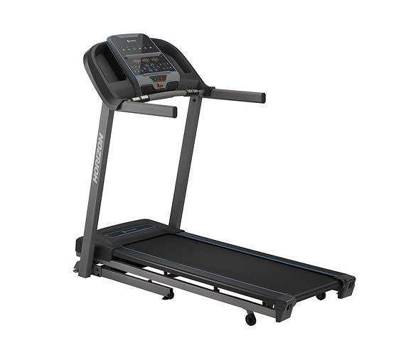 treadmill tread machine Low-poly 3D model