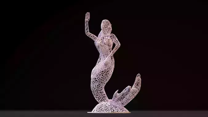 Mermaid 2 sculpture