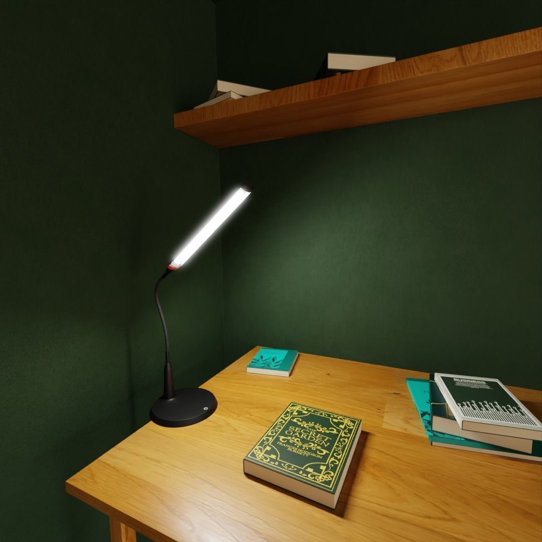 Real size table lamp  3D model_5