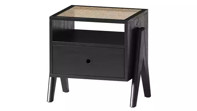 Sion Bedside Table by Pierre Jeanneret - Artilleriet