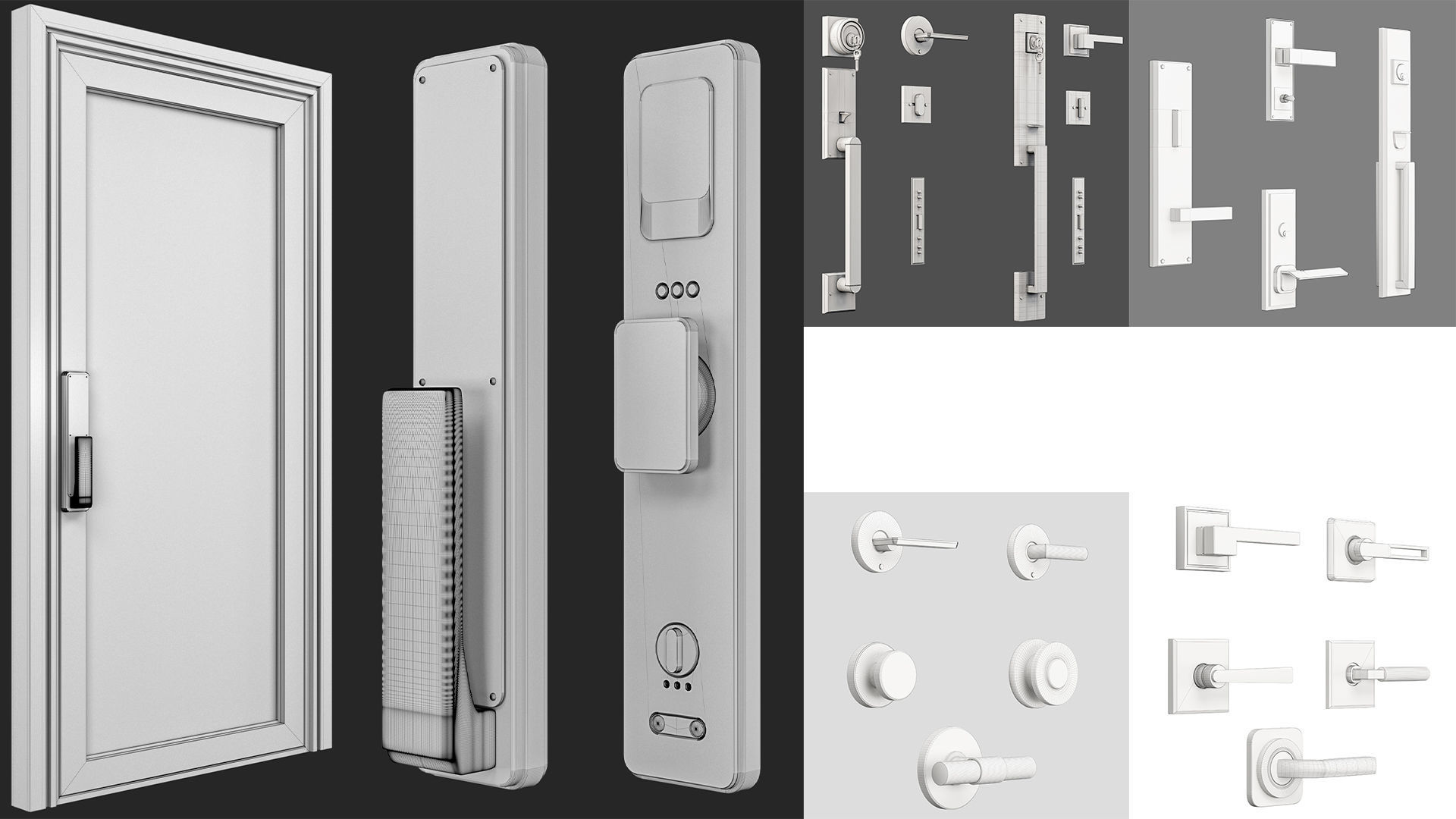 5 Collection Of  Door Handel _5