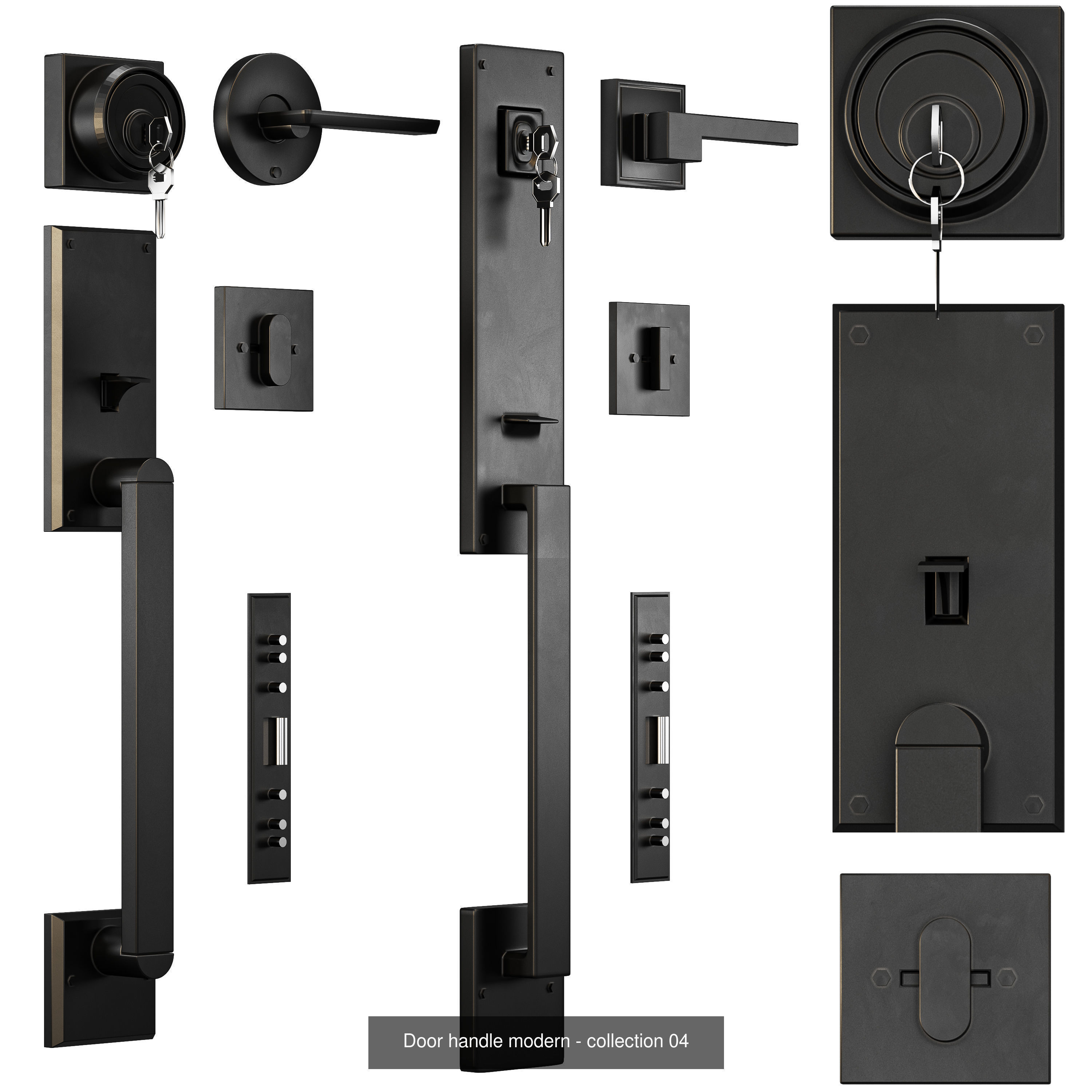 5 Collection Of  Door Handel _4