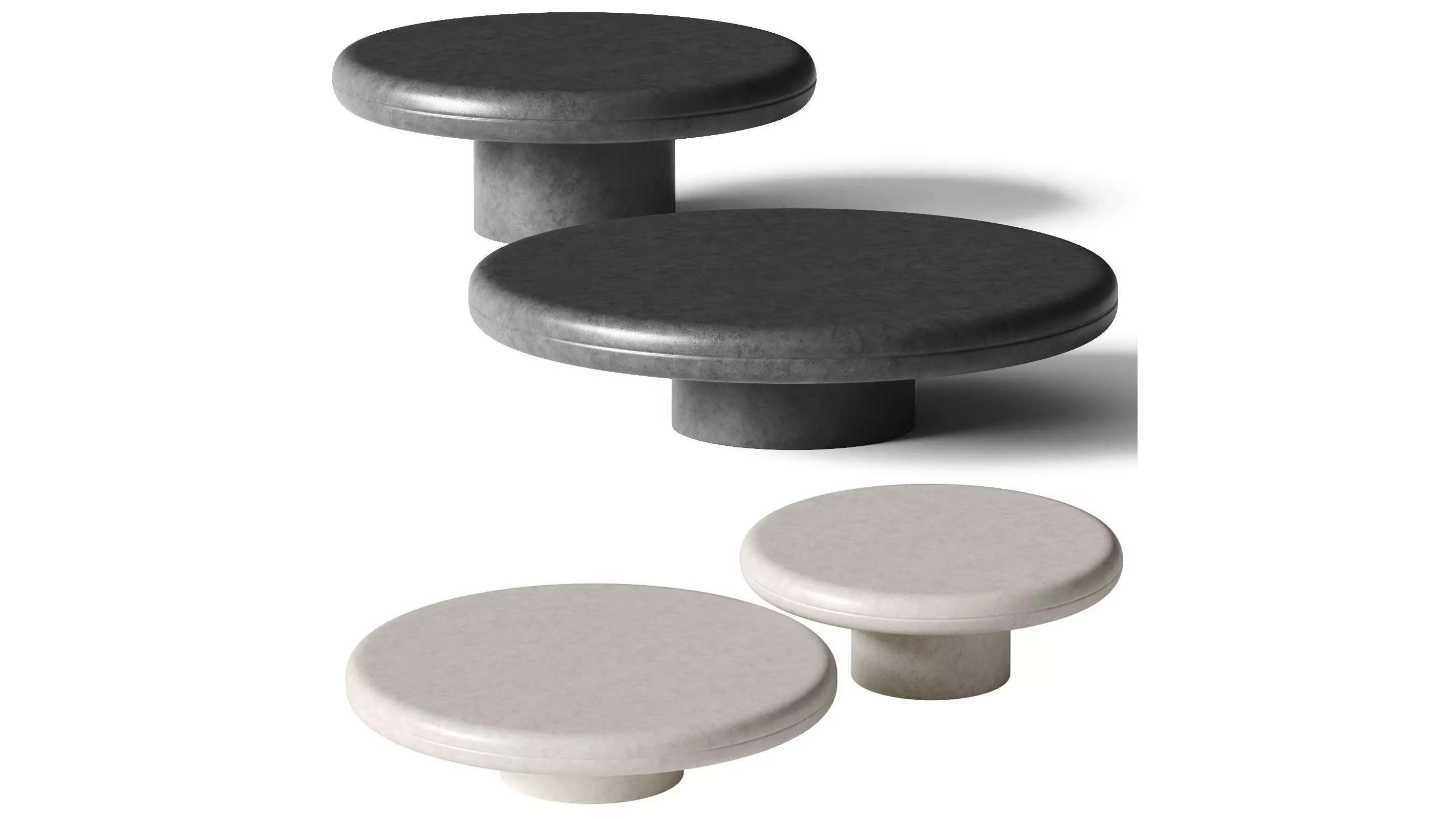 Artilleriet - Matera Sandstone Coffee Table 3D model_0