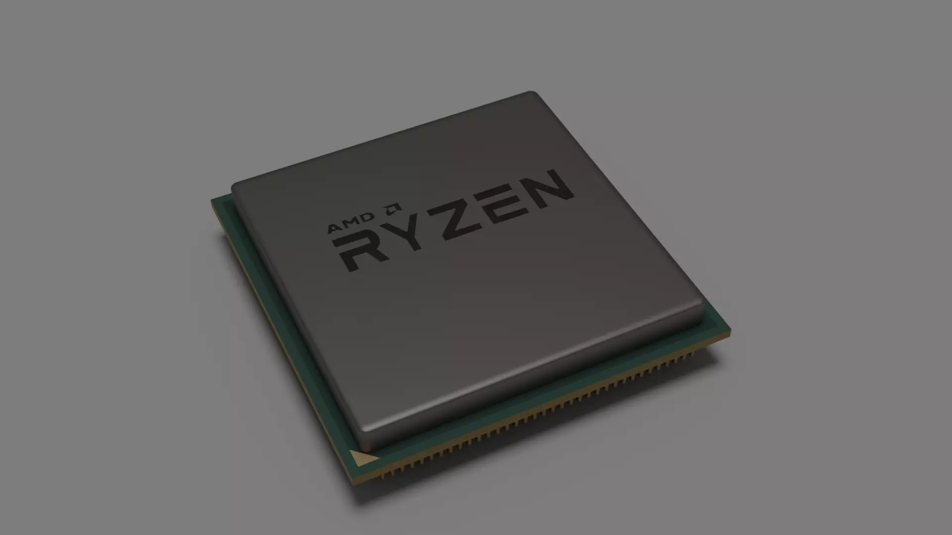 AMD Ryzen CPU 1 to 1 3D model_0