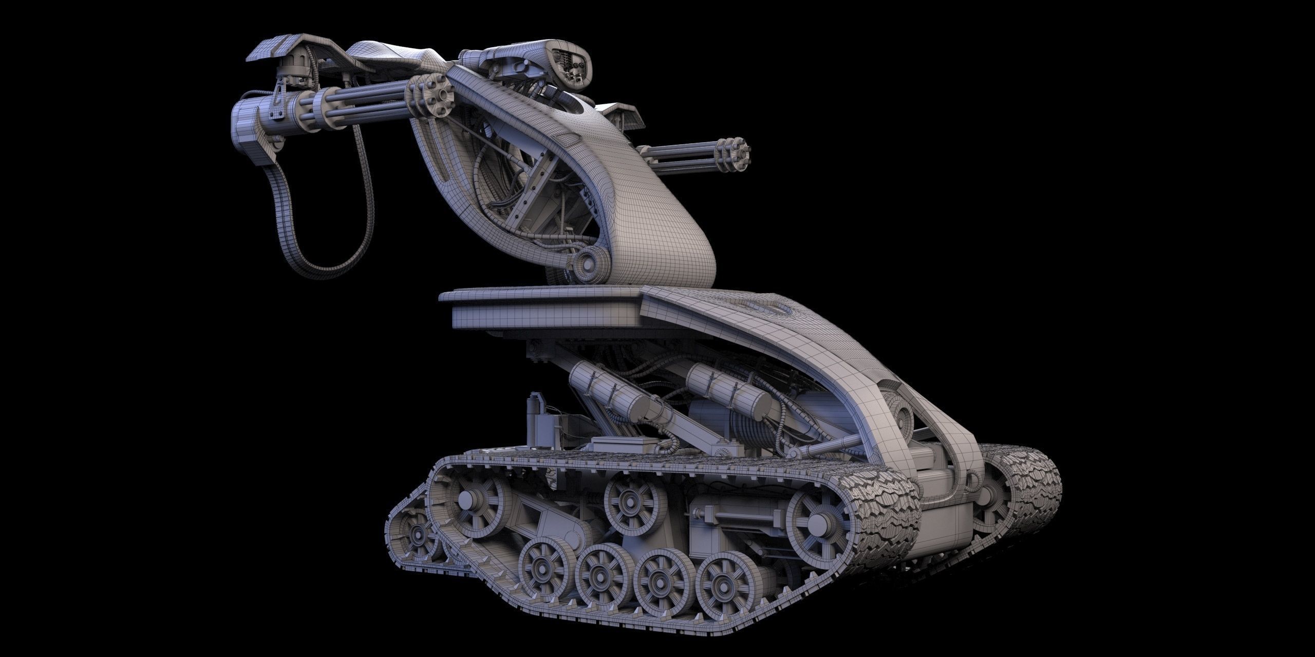 T1 Terminator 3D model_7
