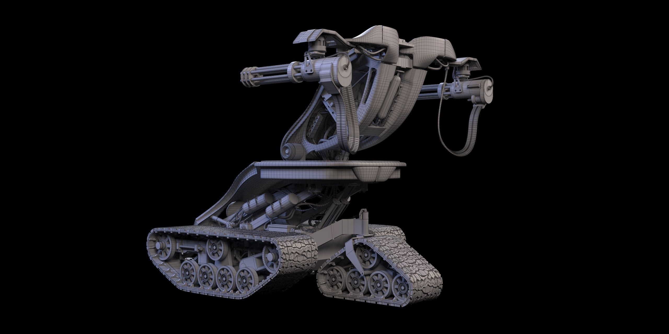 T1 Terminator 3D model_8