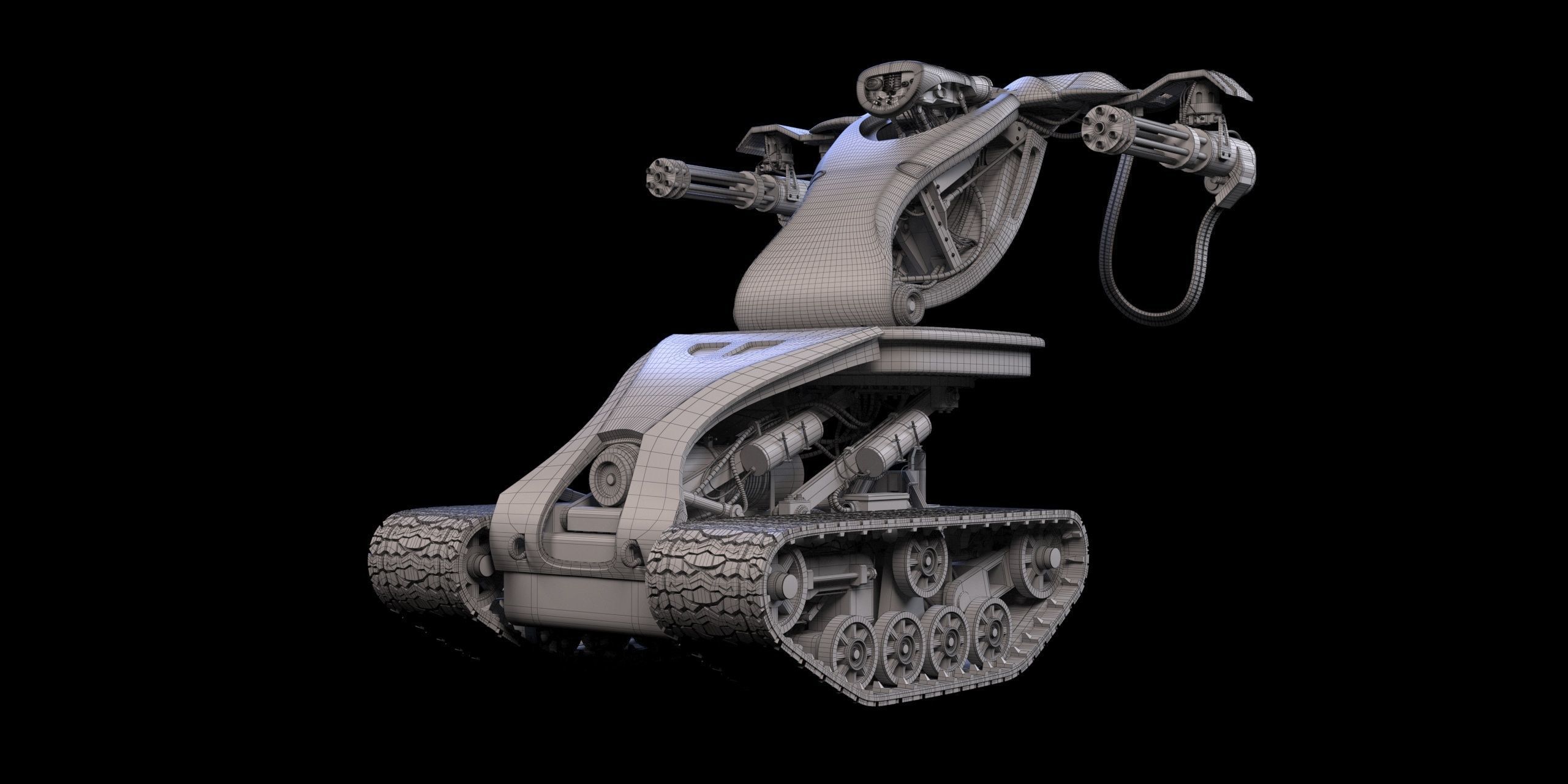 T1 Terminator 3D model_6
