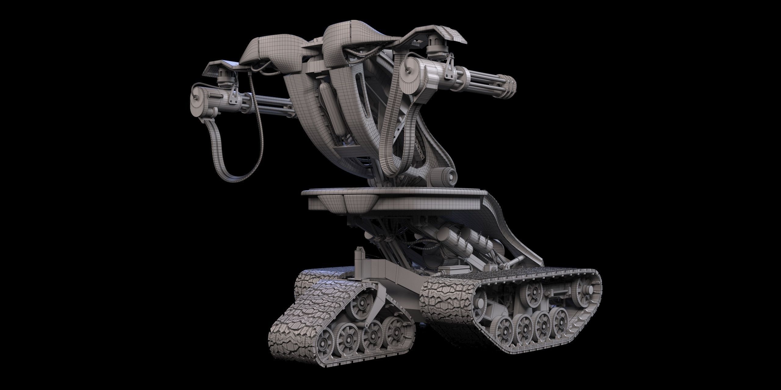 T1 Terminator 3D model_9