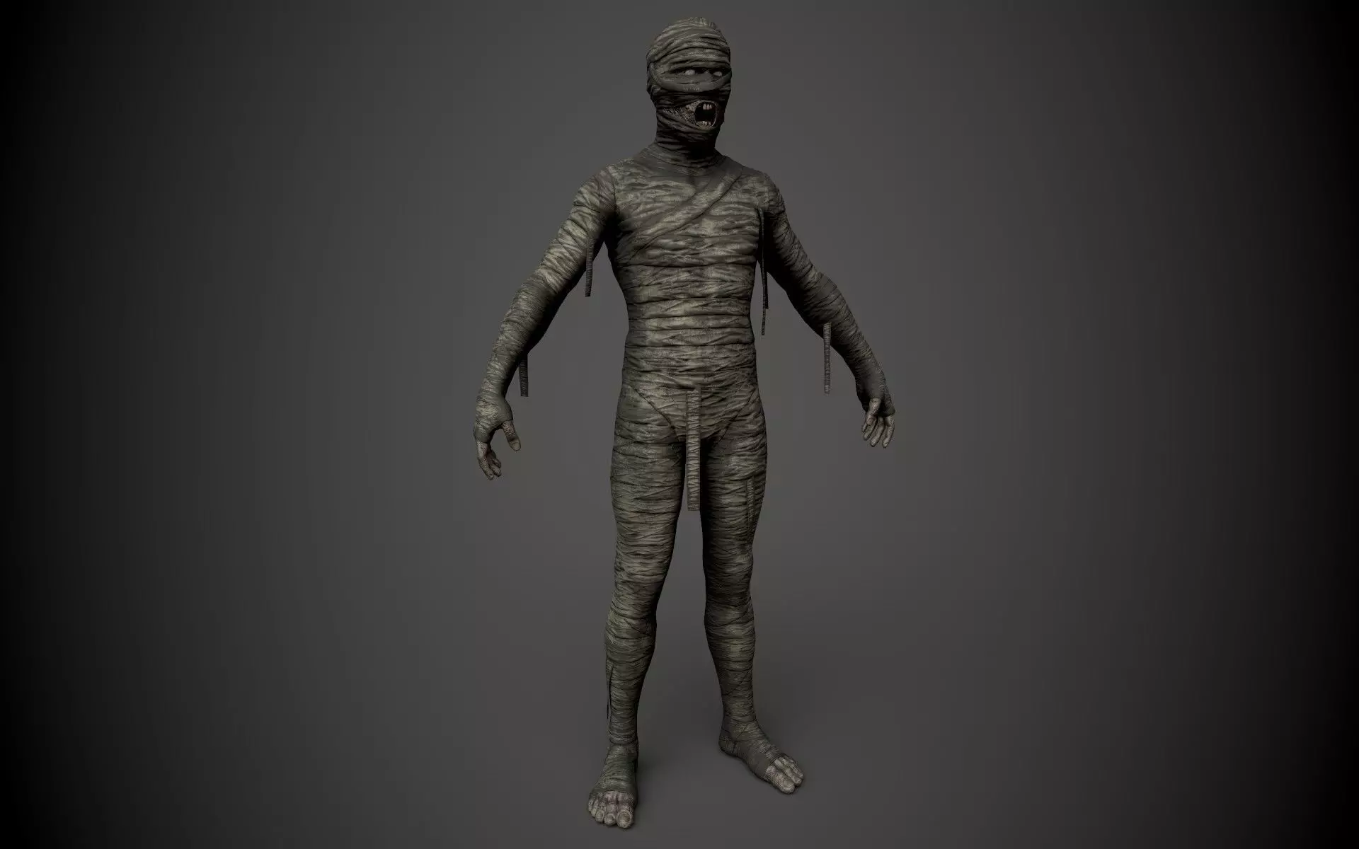 Creep 2 mummy Low-poly 3D model