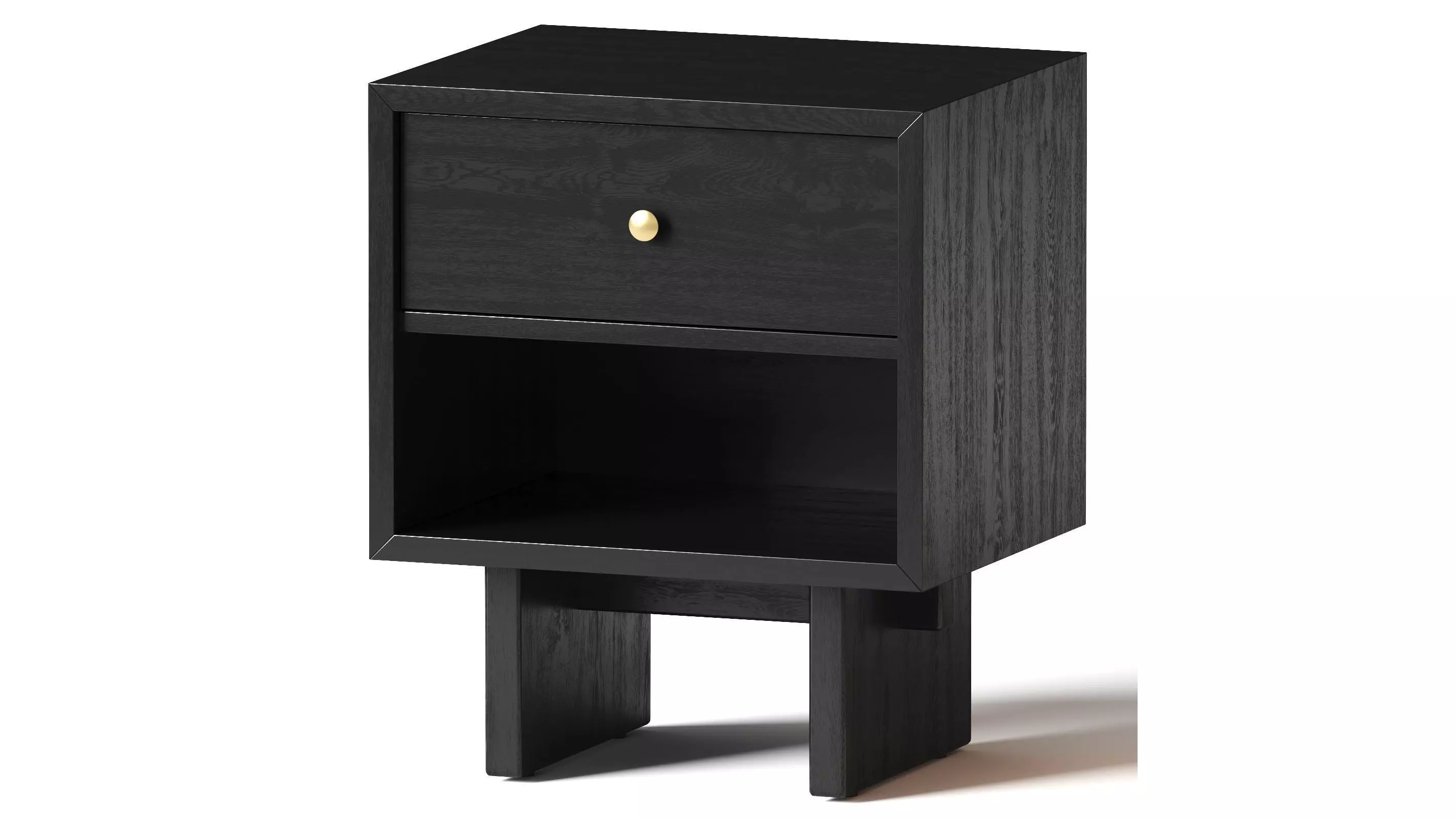 GUBI Private Side Table 3D model_0