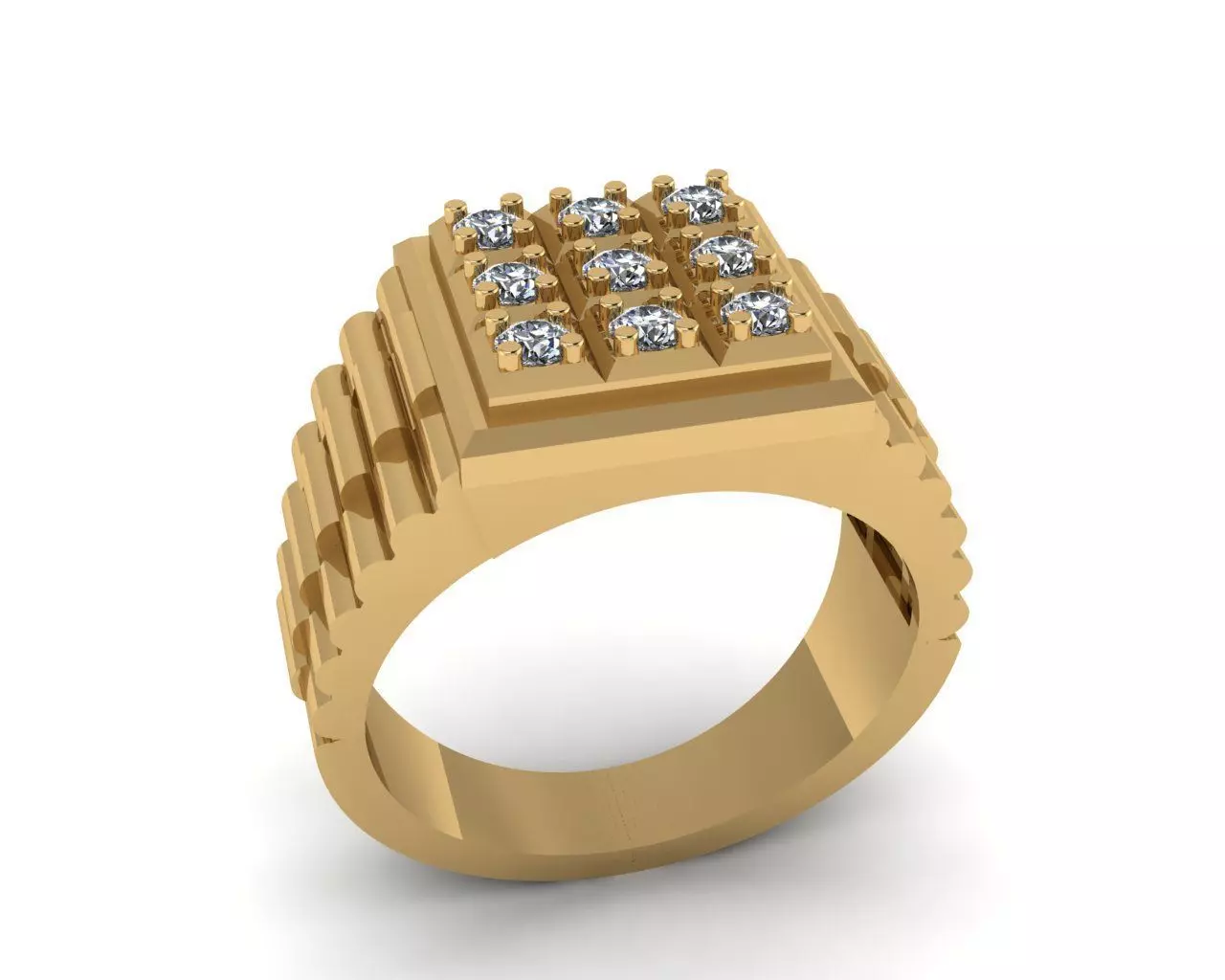 Rings 3D print model_0