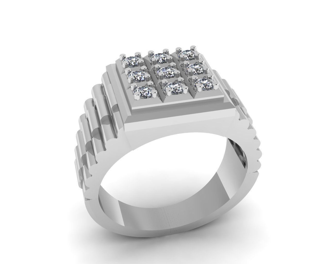 Rings 3D print model_1