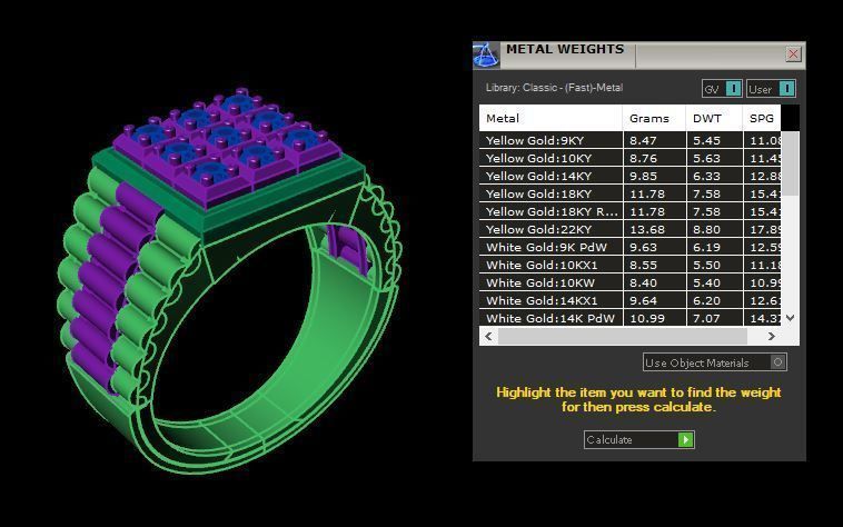 Rings 3D print model_6