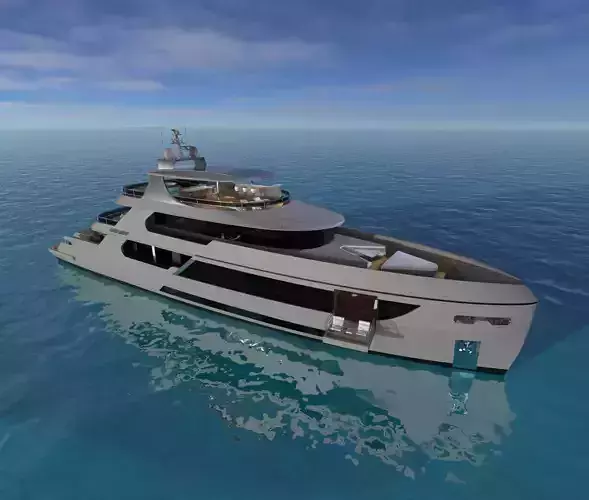 42m Concept megayacht
