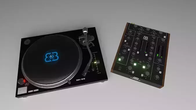 Banana Turntable BBN 1210 and BN MP2014