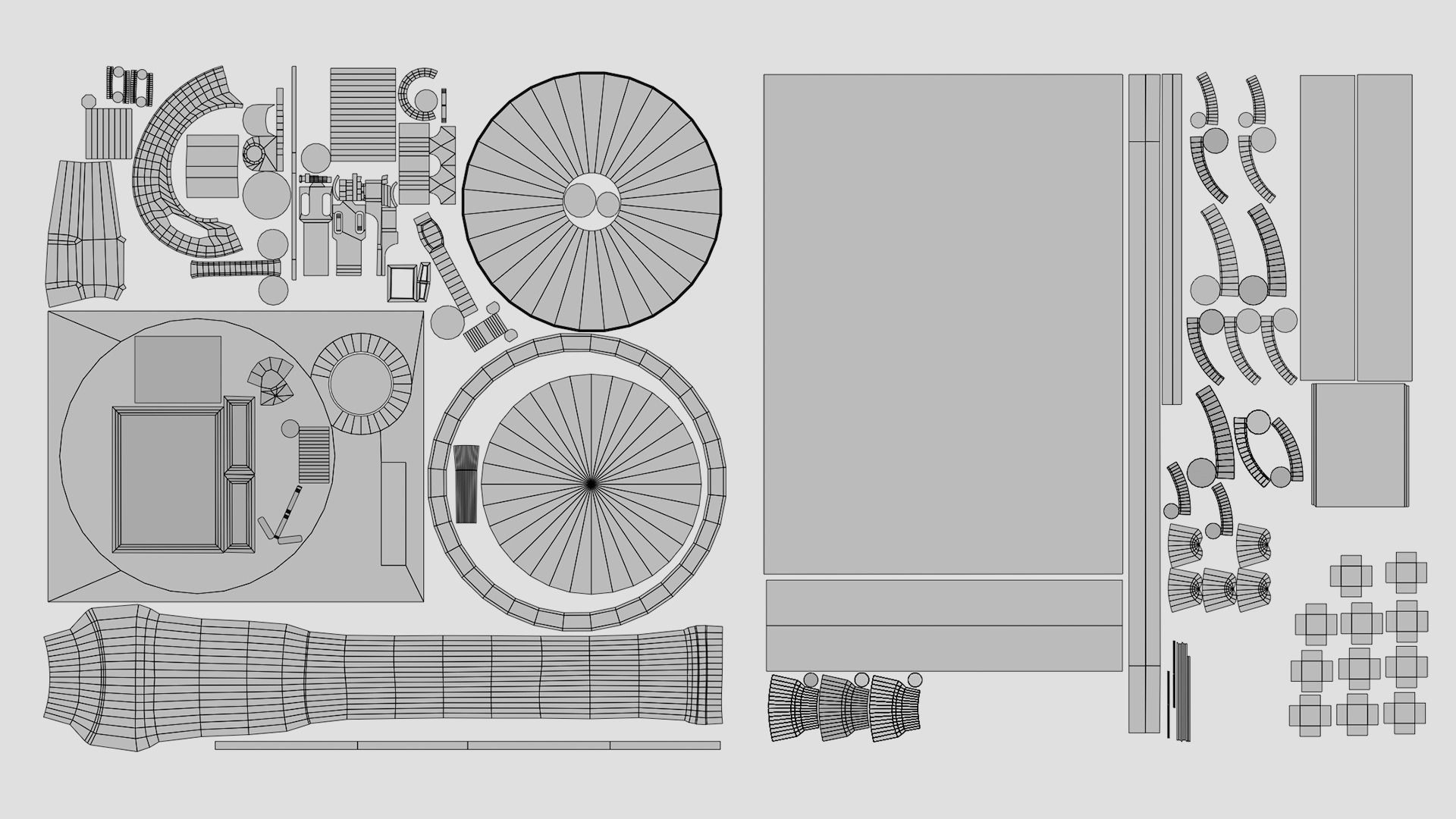 Banana Turntable BBN 1210 and BN MP2014 Low-poly 3D model_8