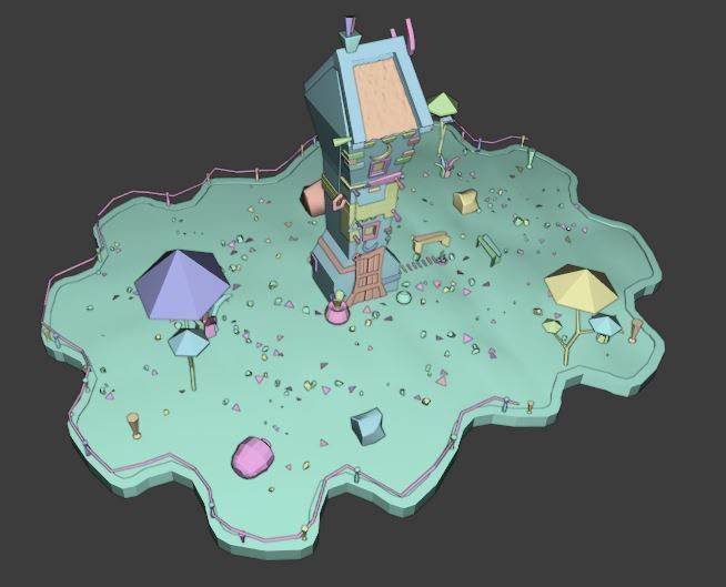 old house - Vol 01 Low-poly 3D model_23