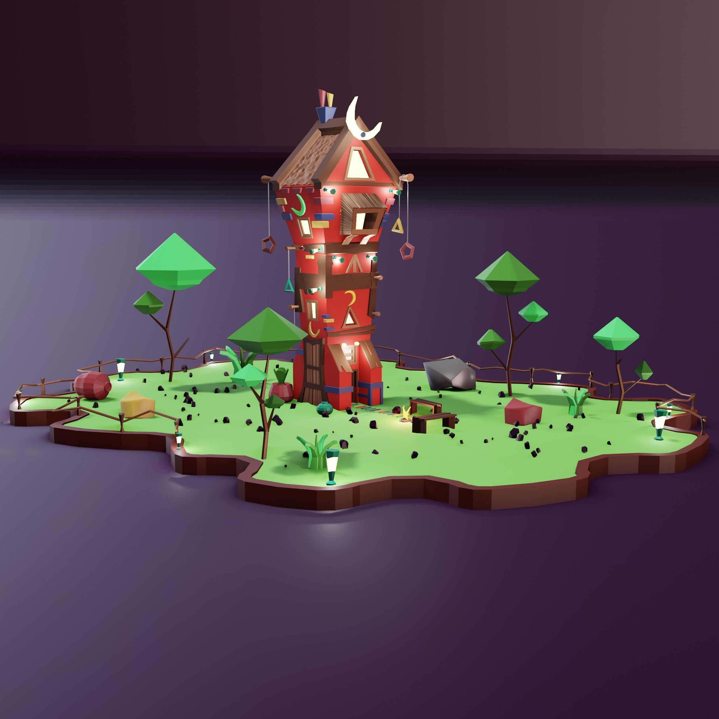 old house - Vol 01 Low-poly 3D model_25