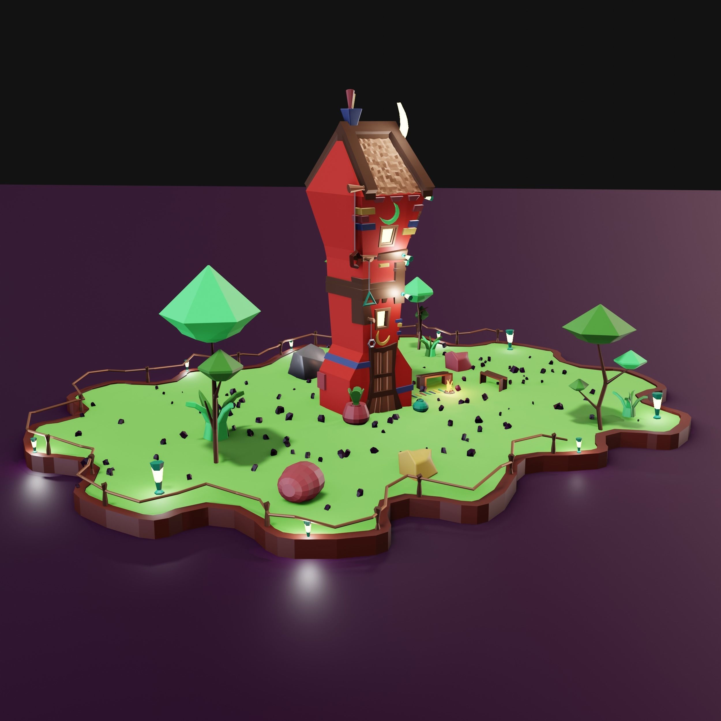 old house - Vol 01 Low-poly 3D model_24