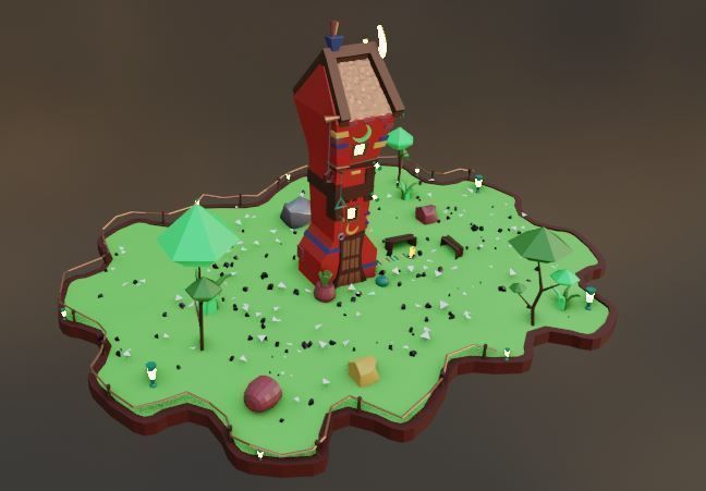 old house - Vol 01 Low-poly 3D model_11