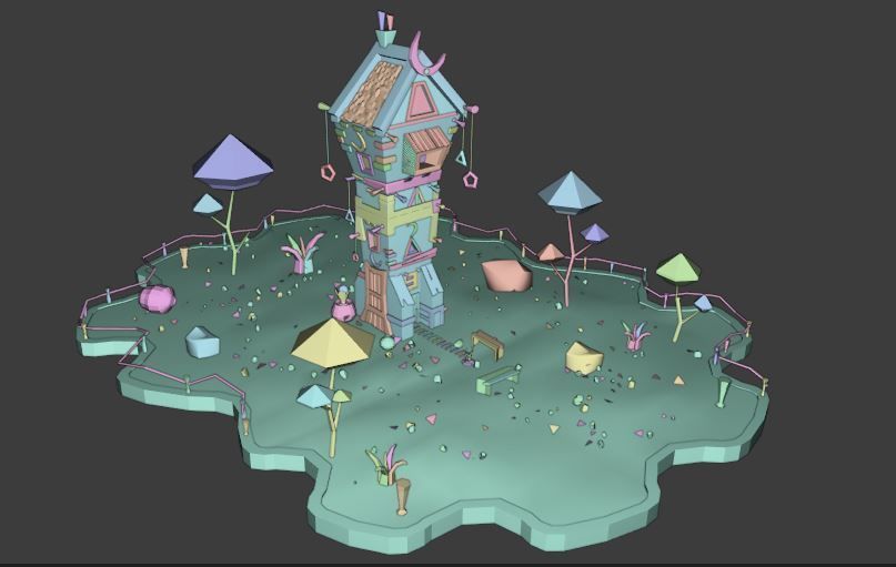 old house - Vol 01 Low-poly 3D model_22