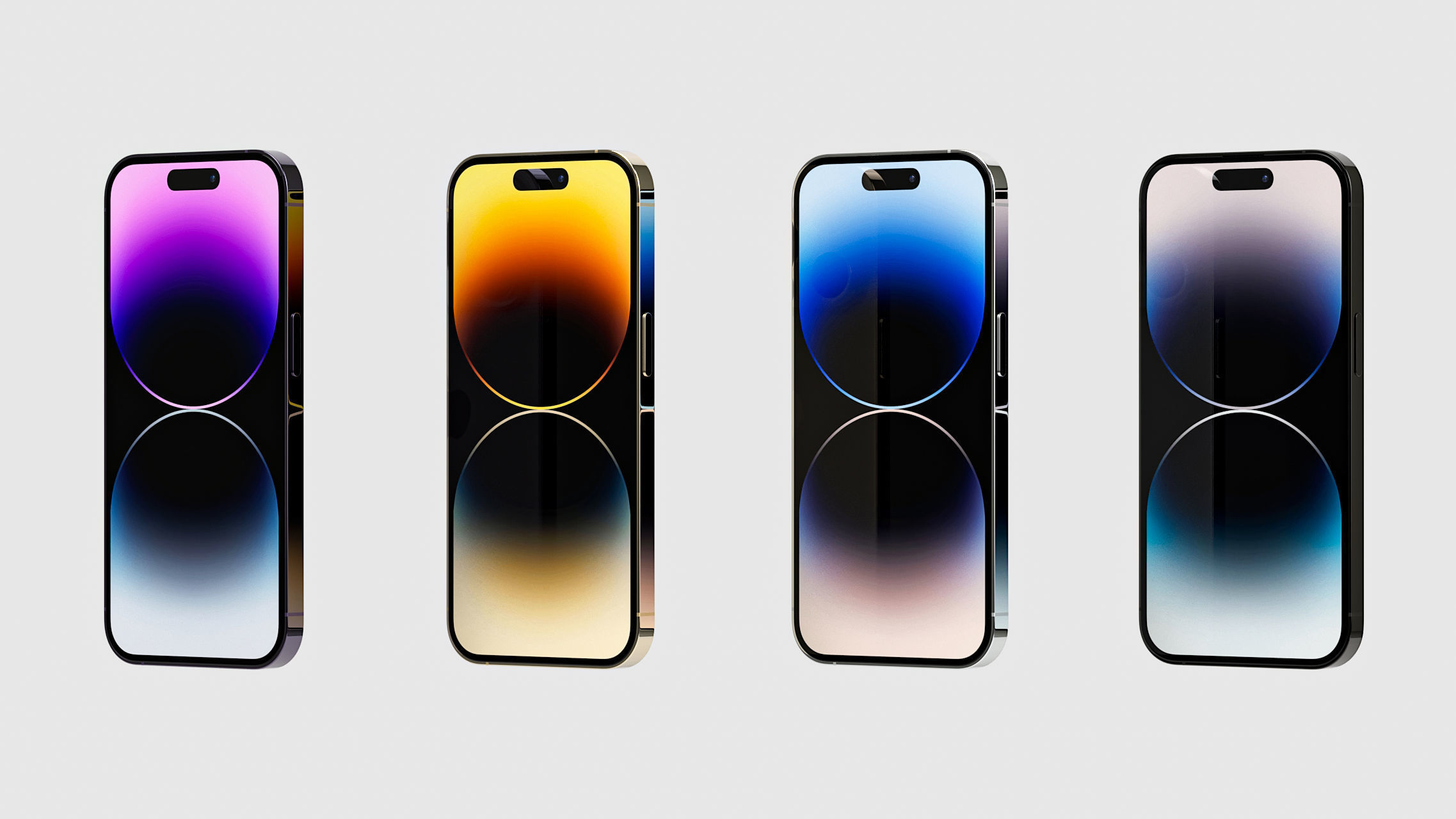 Apple iPhone 14 Pro cell phone 3D model_51