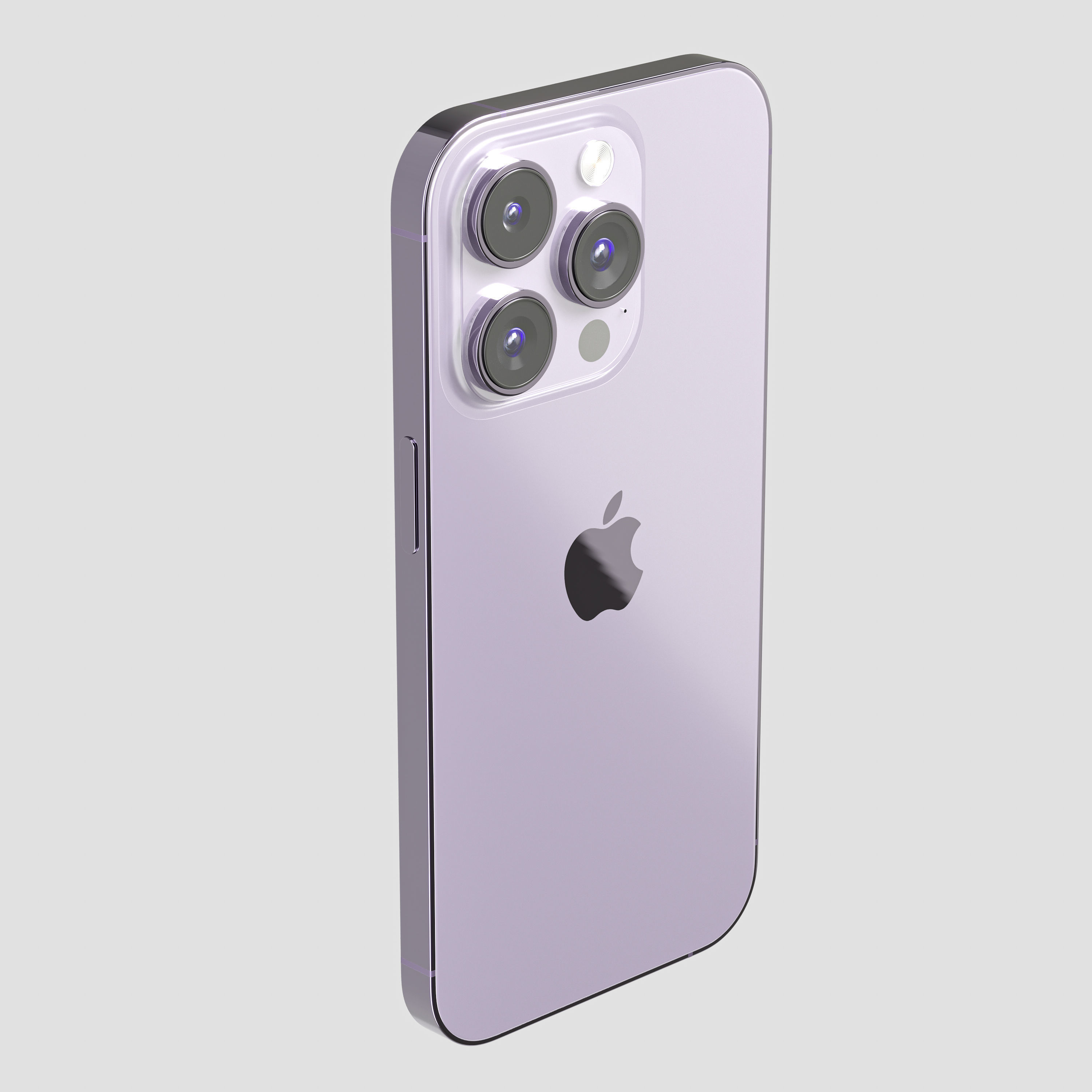 Apple iPhone 14 Pro cell phone 3D model_14